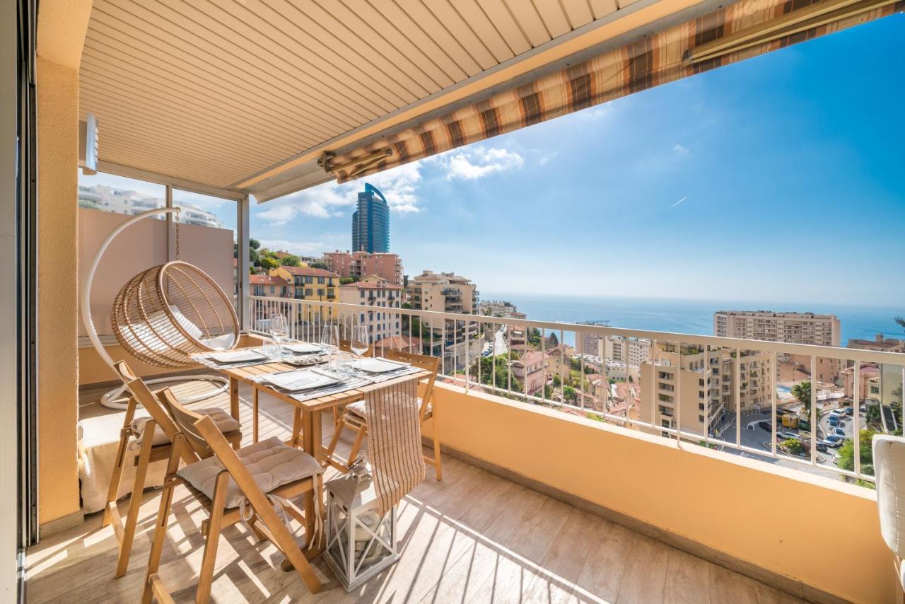 Monaco Border, Sea View, Terrace, Free Parking Lägenhet Beausoleil Exteriör bild