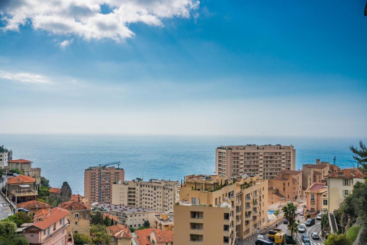 Monaco Border, Sea View, Terrace, Free Parking Lägenhet Beausoleil Exteriör bild